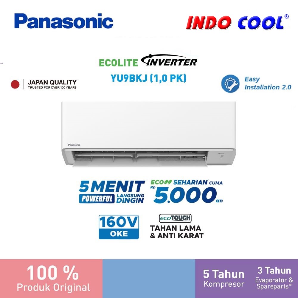 AC PANASONIC Ecolite Inverter 1 PK YU9BKJ